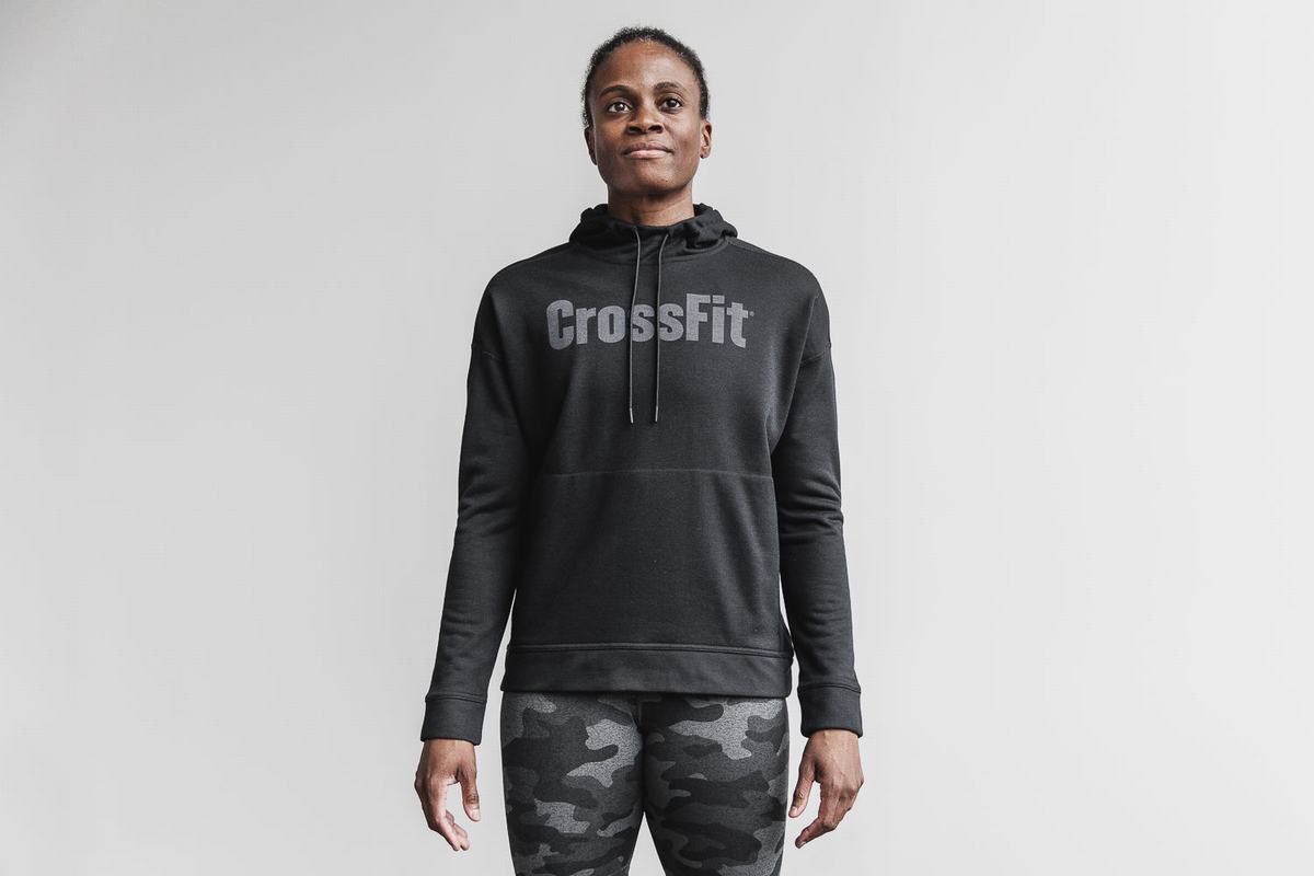 Nobull Crossfit® Women\'s Hoodie Black | Australia (UX0831)